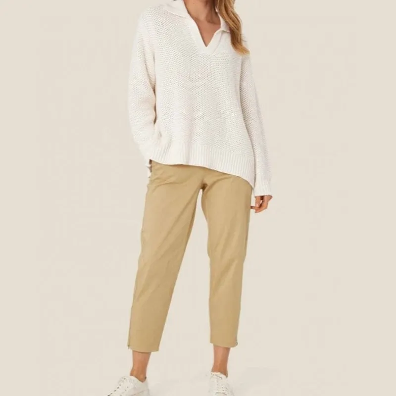 Classic Cropped Women's Trousers