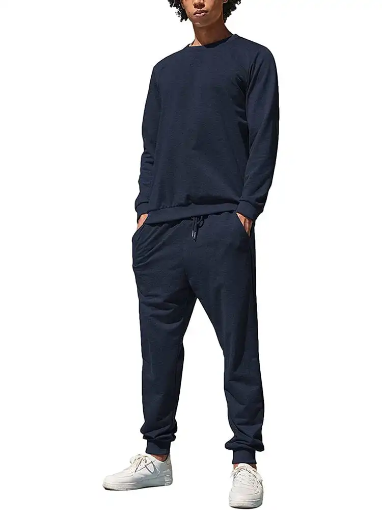 Athletic Casual Tracksuit Two Piece Set