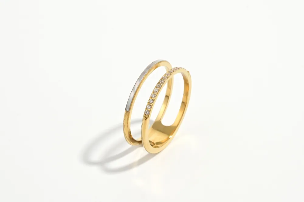 Modernist Minimal Everyday Fashion Ring