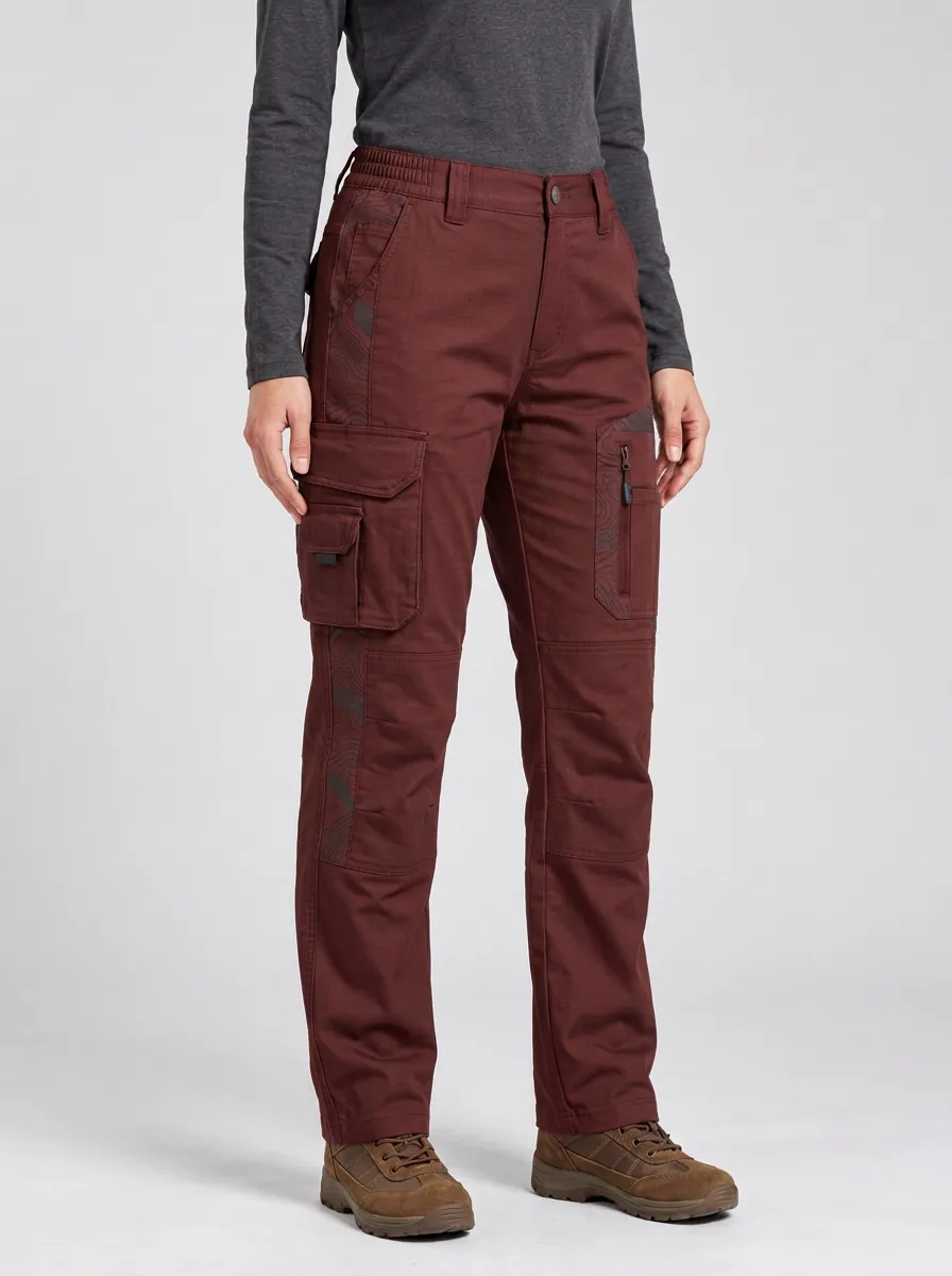 Unisex Rugged Topographic Tactical Work Pants