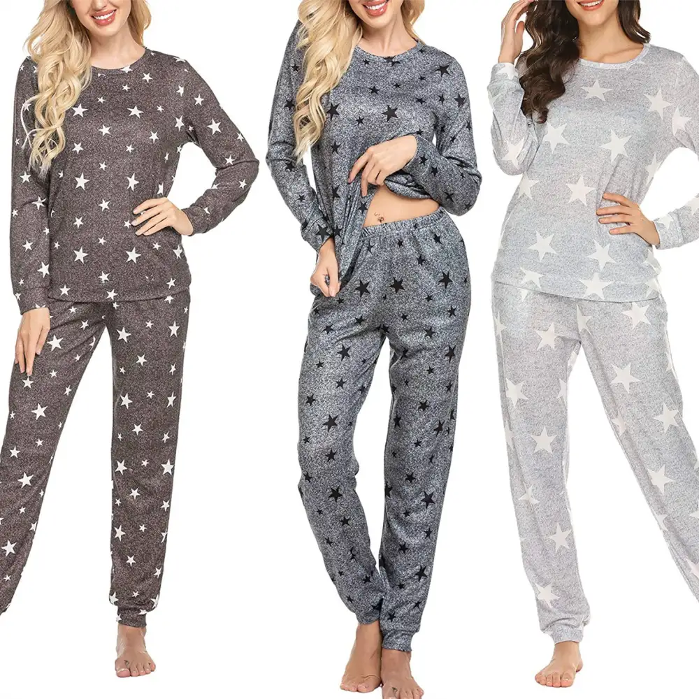 Two Piece Starry Night Pajama Set