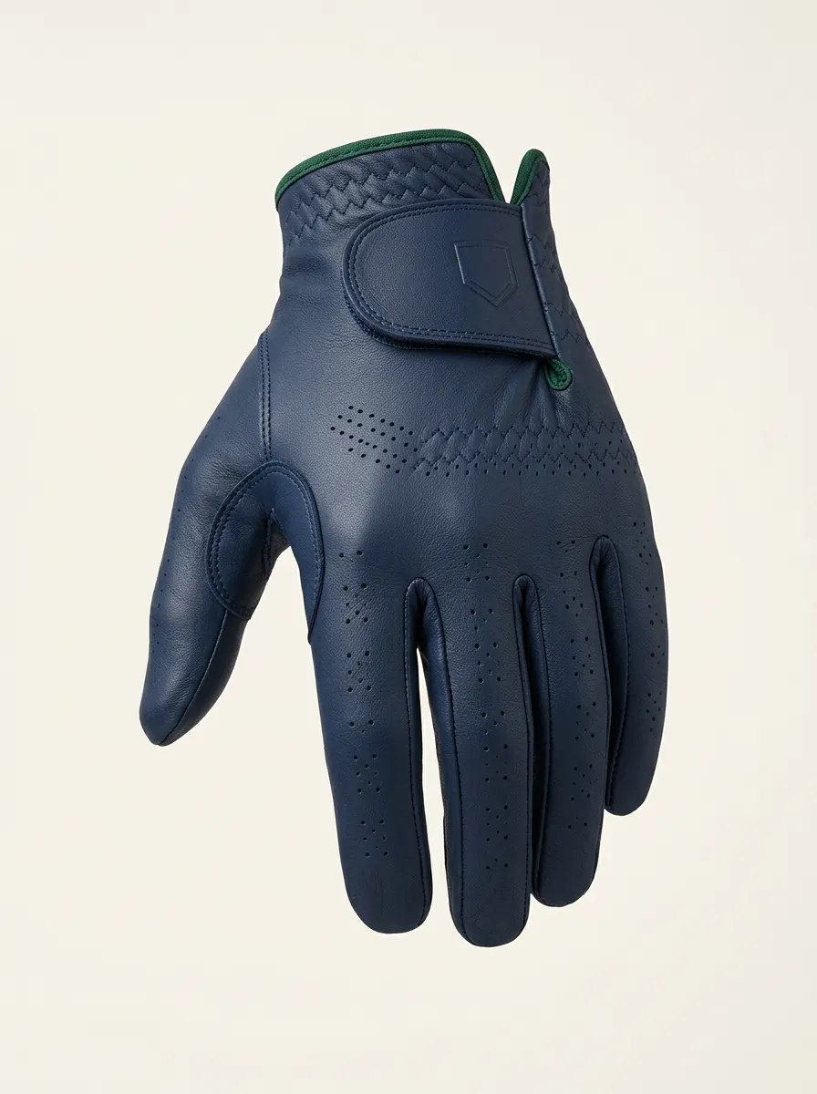 Active Perforated Leather Golf Glove