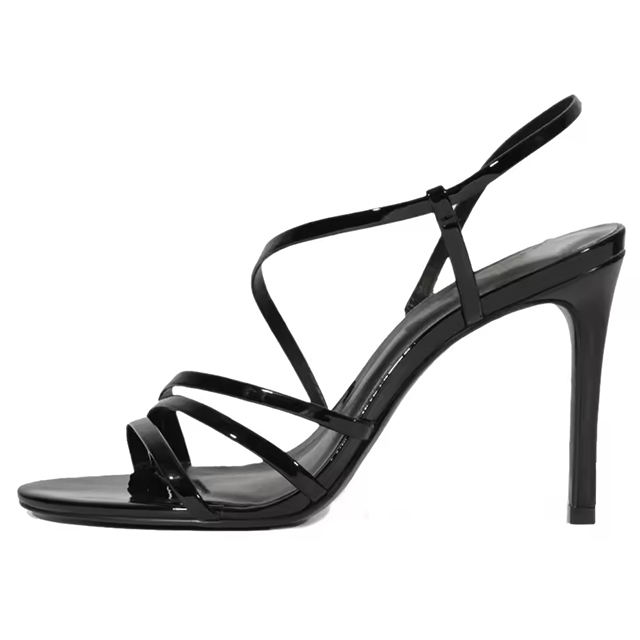 Noirena Patent Stiletto Sandals