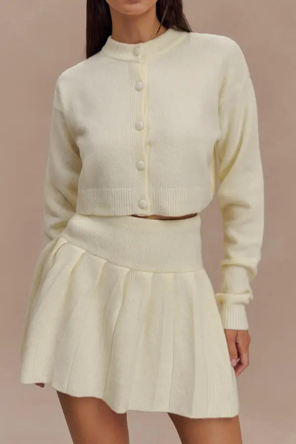 Casual Style Knit Cardigan