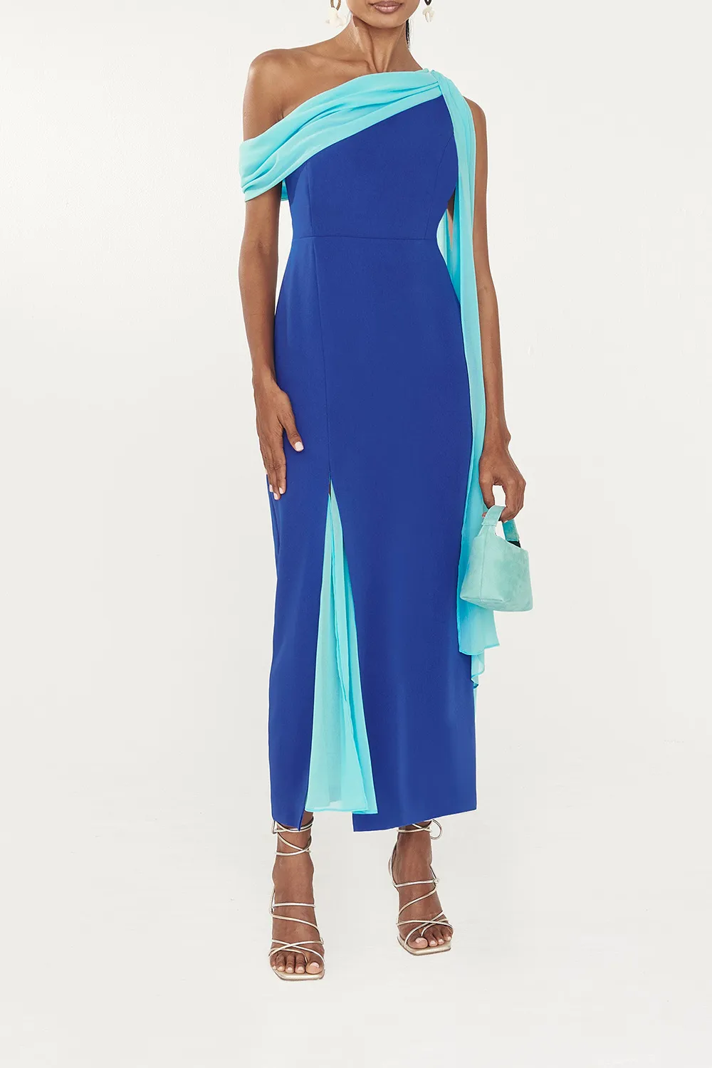Strapless Shoulder Straps Dress