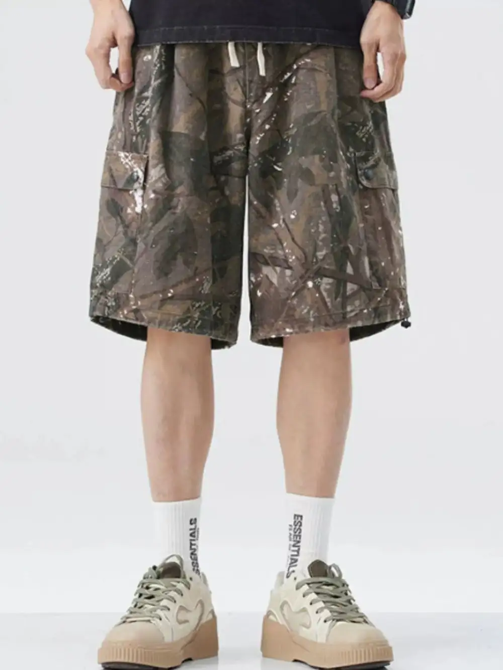 Men's Knee Length Cargo Shorts for Summer Wear for Daily Wear