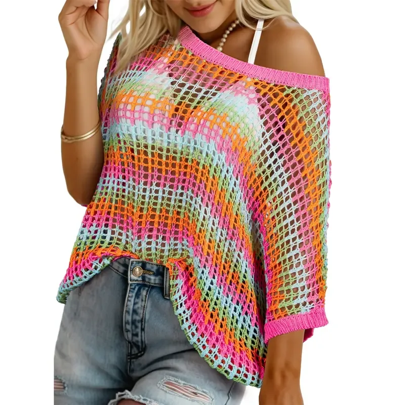 Women's Summer Crew Neck Short Sleeve Top