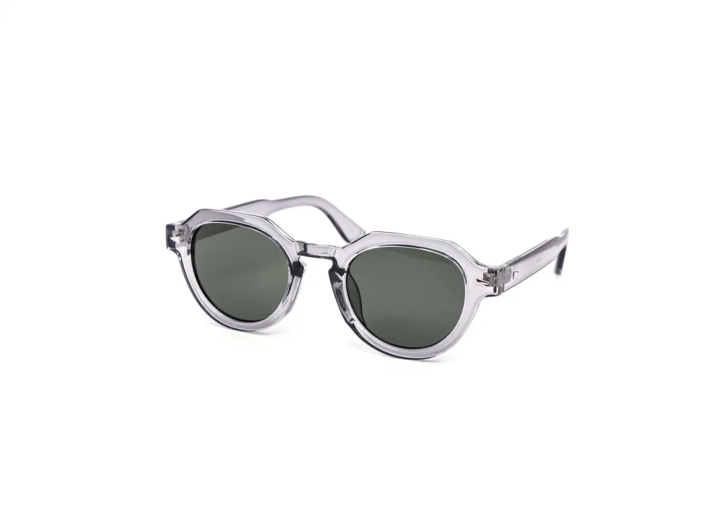 12-Pack Chunky Metal Round Sunglasses