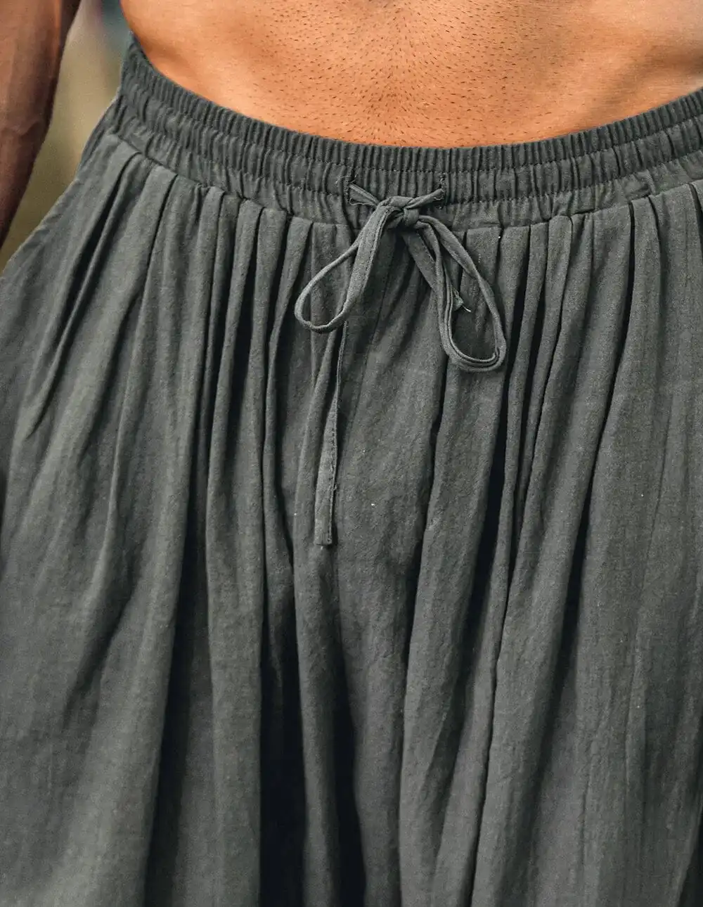 Loose Fit Linen Pants