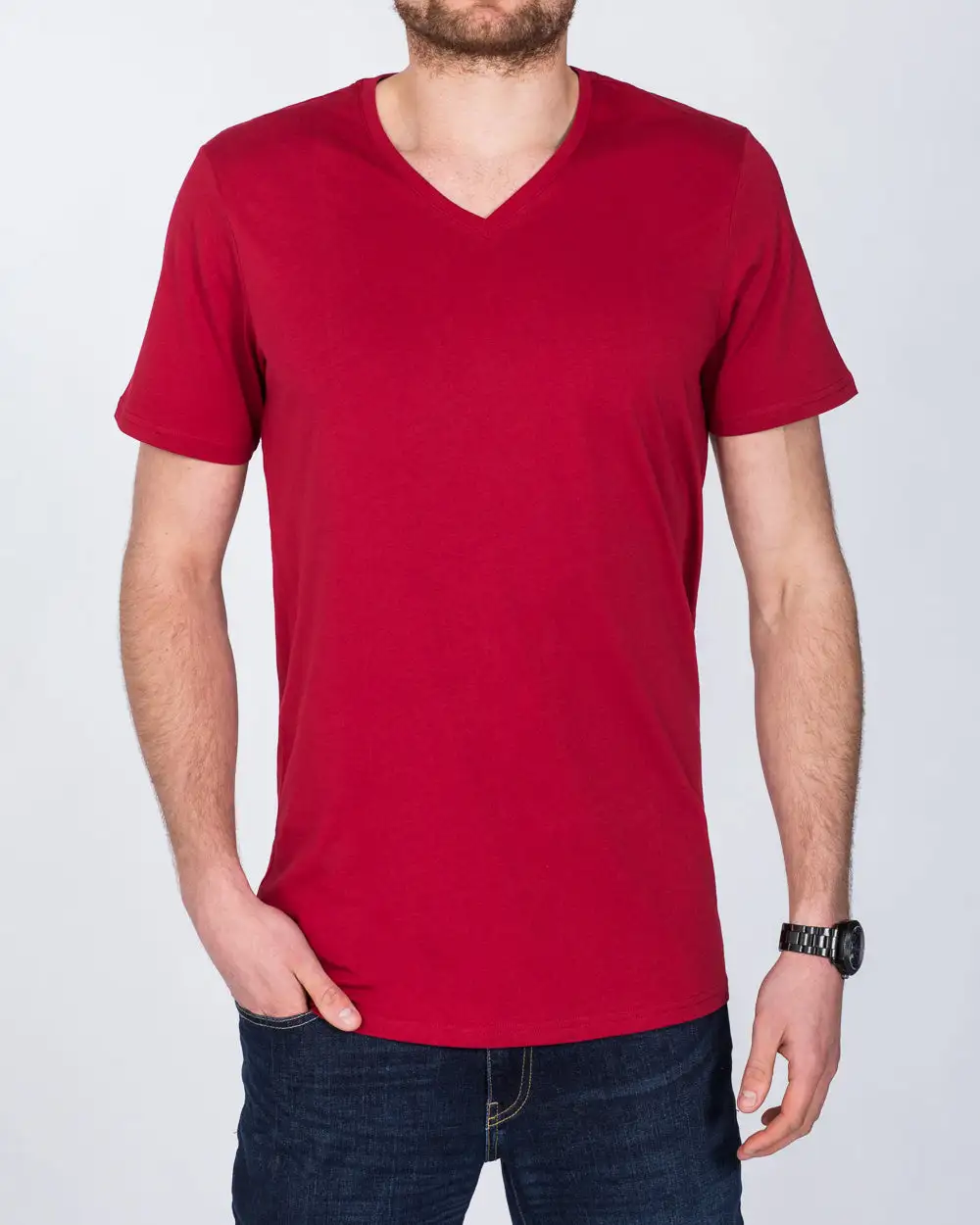 Timeless Classic V Neck Short Sleeve T Shirt