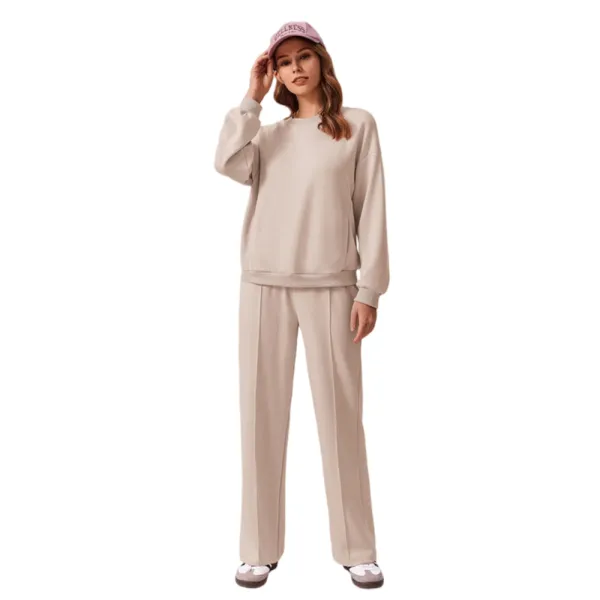 2-Piece Long Sleeve Sweatshirt