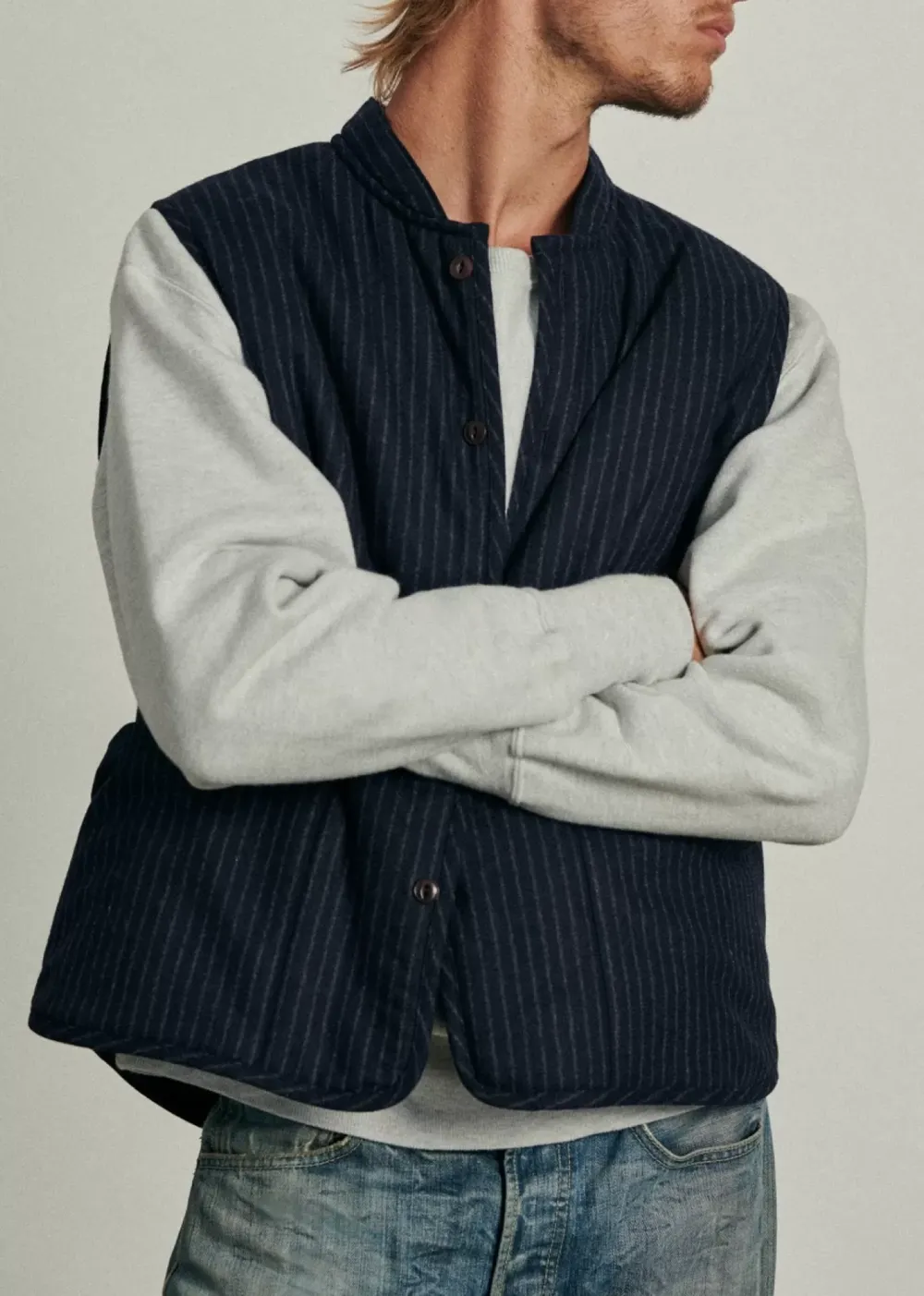 Daily Cardigan Denim