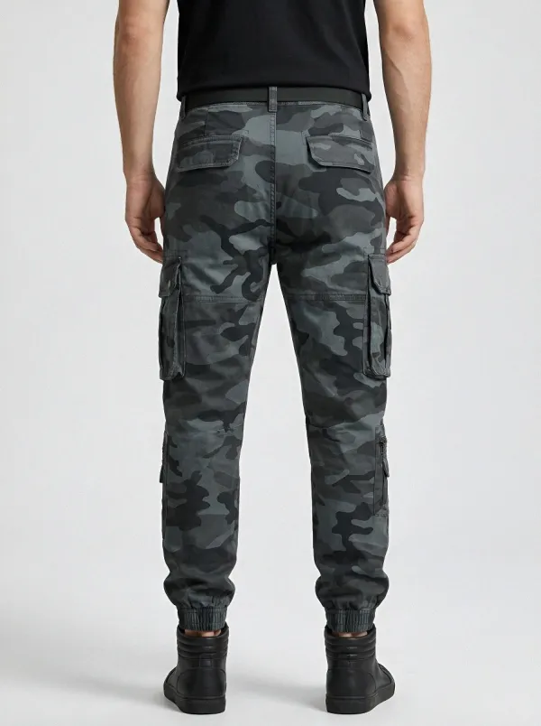 Outdoor-Ready Camouflage Tactical Camouflage Cargo Pants