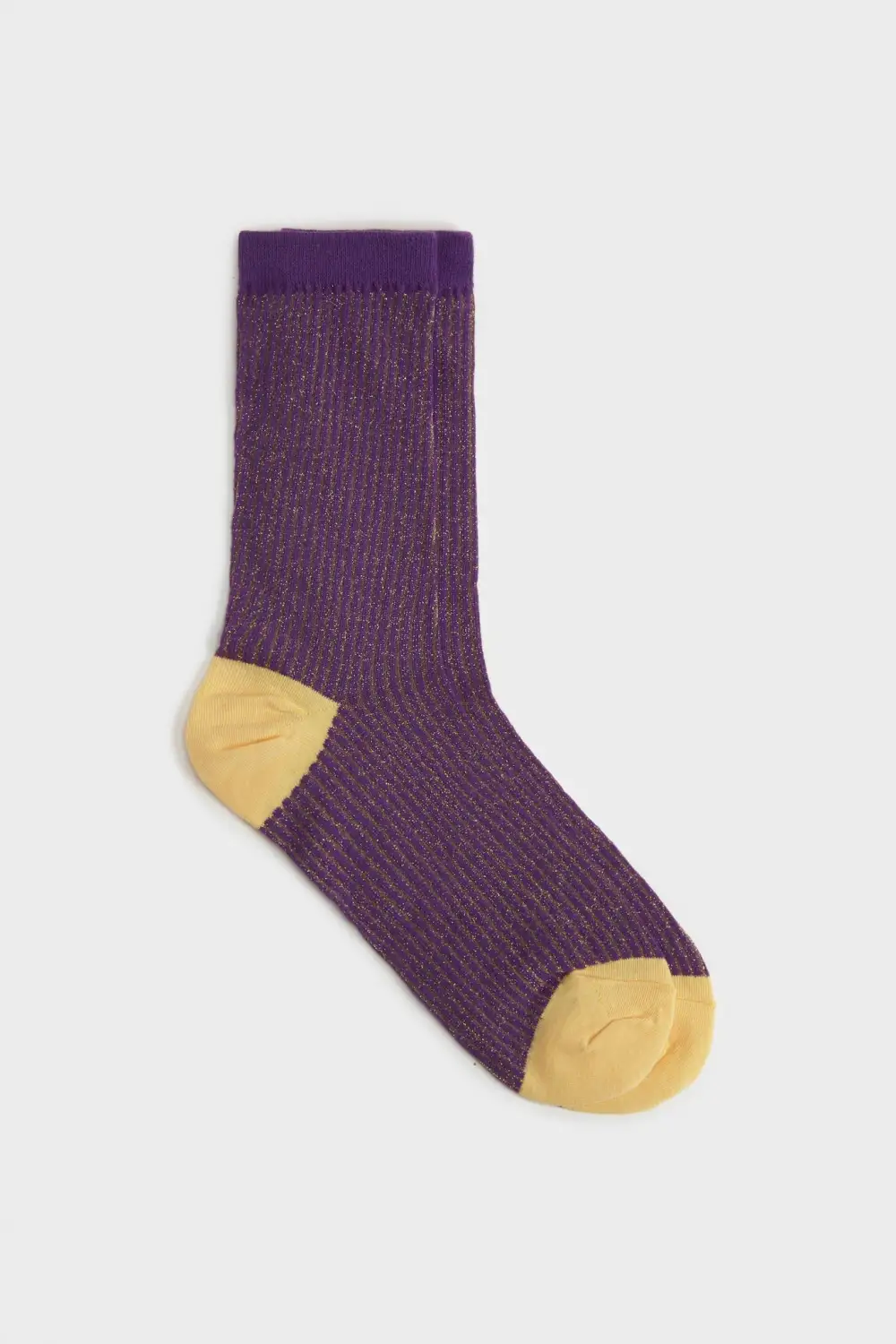 Modern Glitter Striped Socks