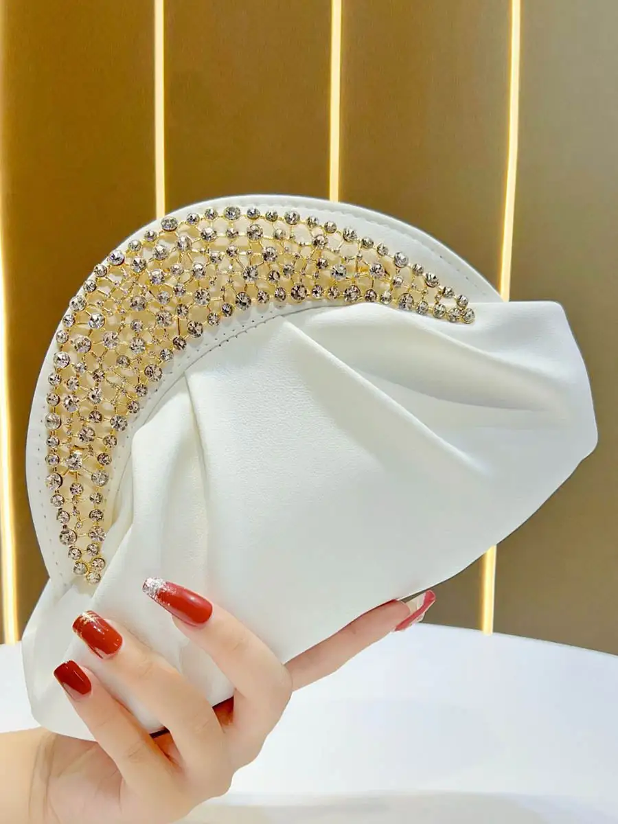 Chain Rhinestone Leisure Clutch Bag