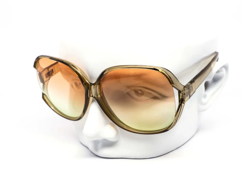 12-Pack Oversized Round Gradient Daily Sunglasses