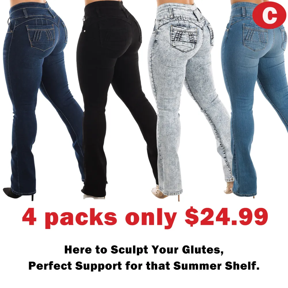 Butt Lift High Waist Stretchy Skinny Jeans