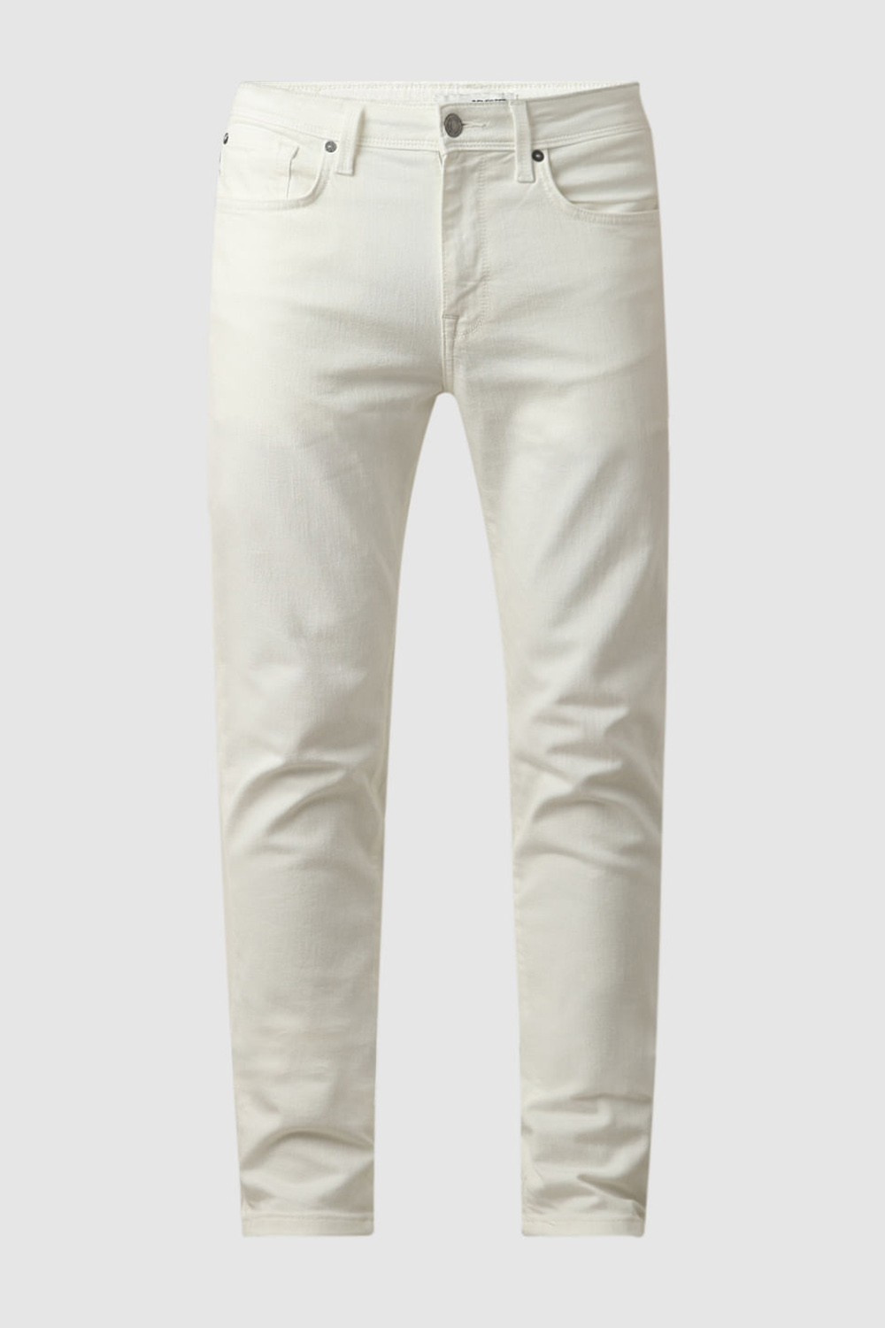 White Slim Fit Jeans
