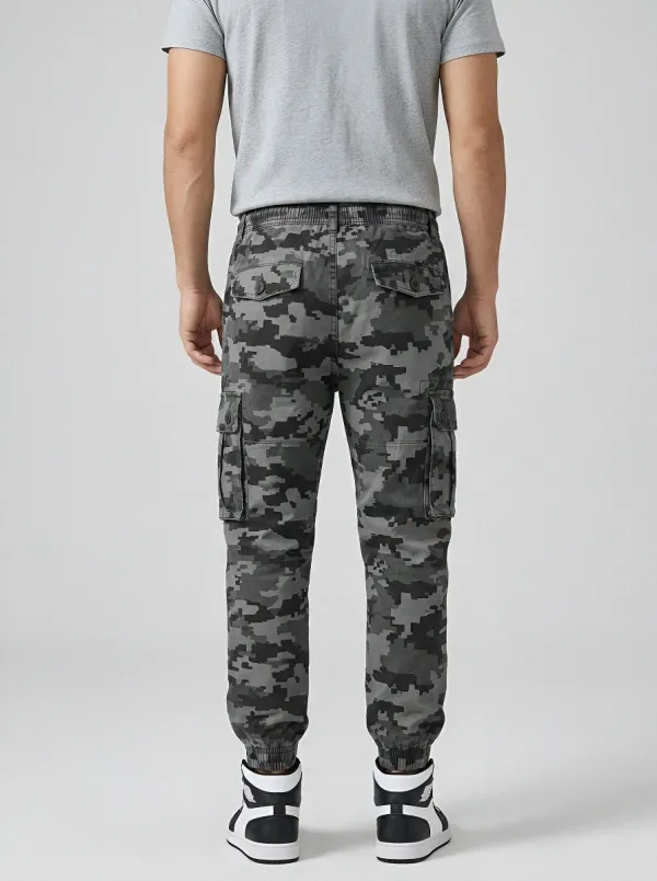 Digital Camo Camouflage Urban Camouflage Cargo Pants