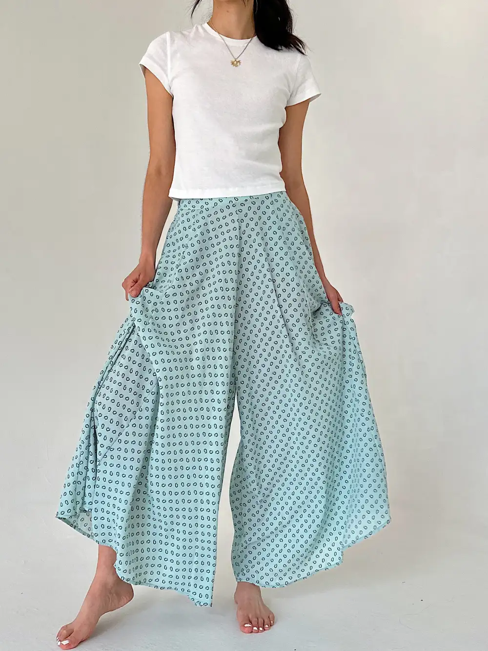 Easy Route Wide Leg Pants
