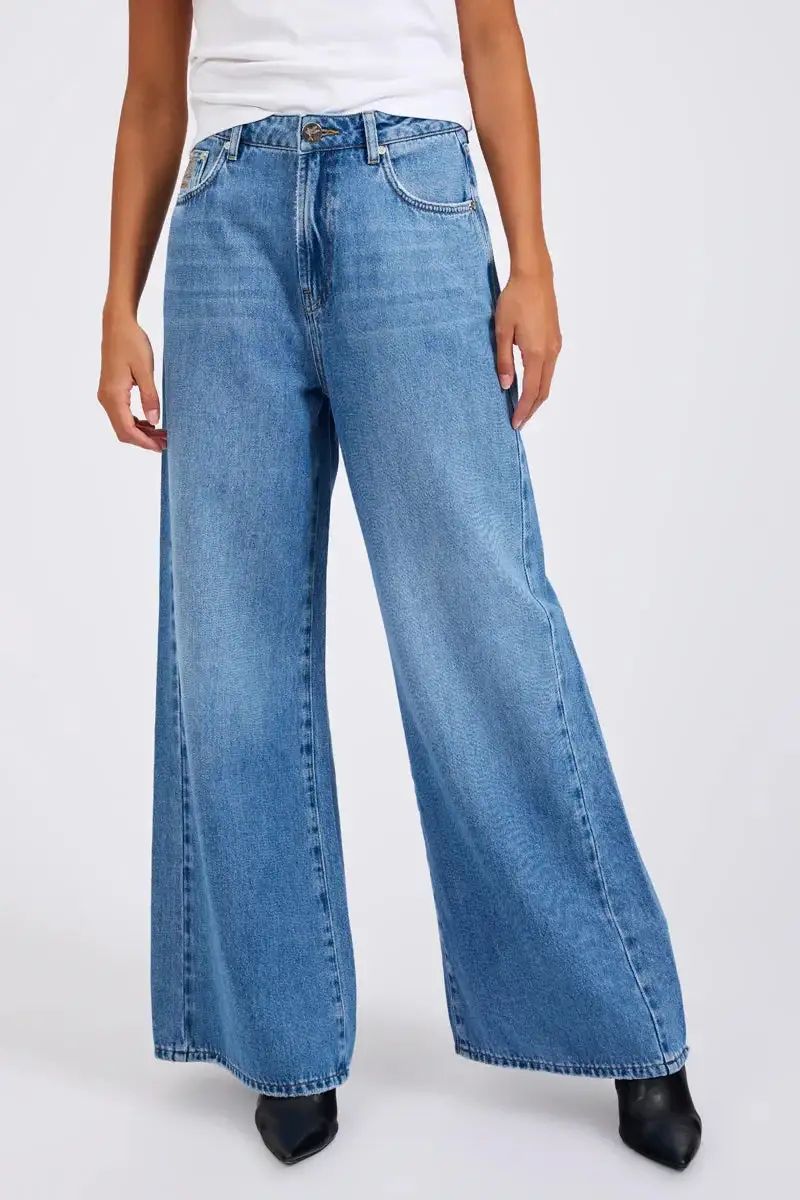 Women's Versatile Drape Wide Leg Trousers