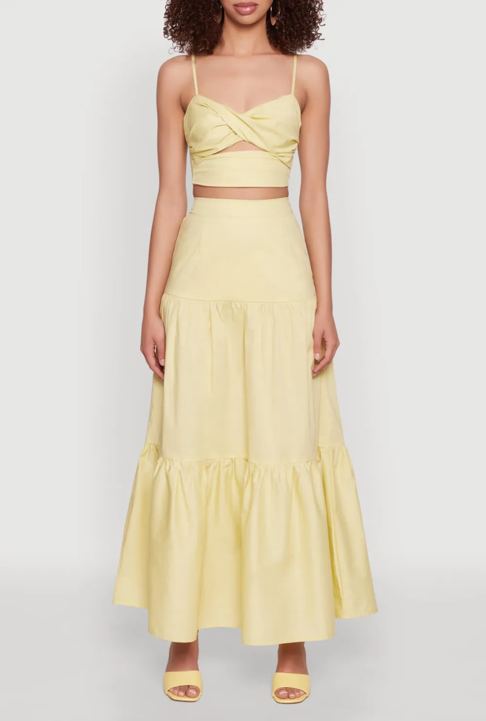 Long Cake Skirt