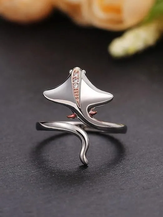 Sting Ray Motif Ring