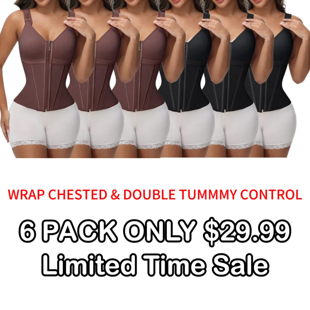 🔥Last Day 49% Off - Women’s Tummy Control Shapewear with Built-In Bra – Waist Slimming, Lifting & Adjustable Fit