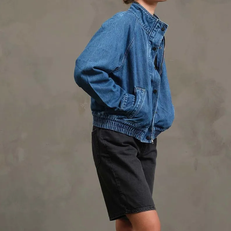 Washed Bomber Jacket