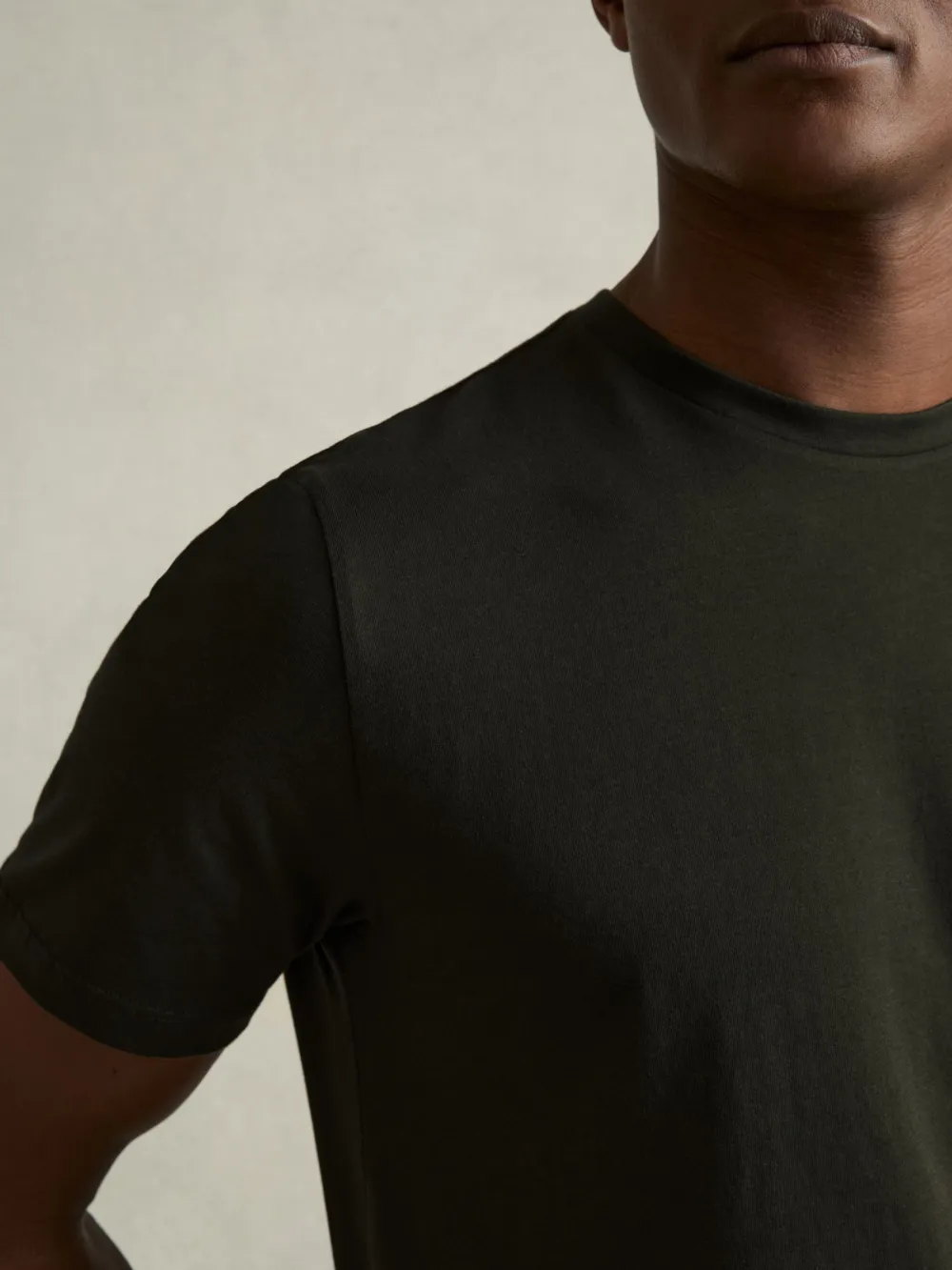 Stretch Lightweight Crew Neck T-Shirt