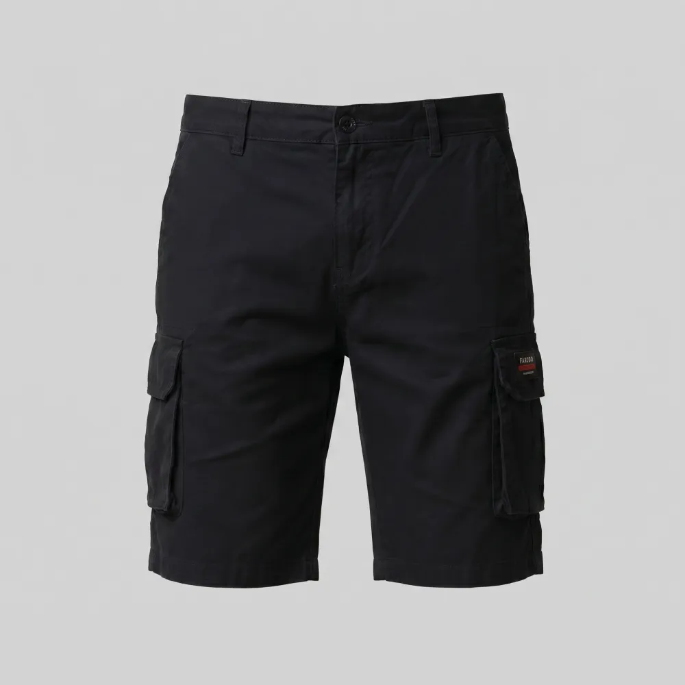 Men's Adventure Utility Cargo Shorts with a Elastic Waist for Casual Styling