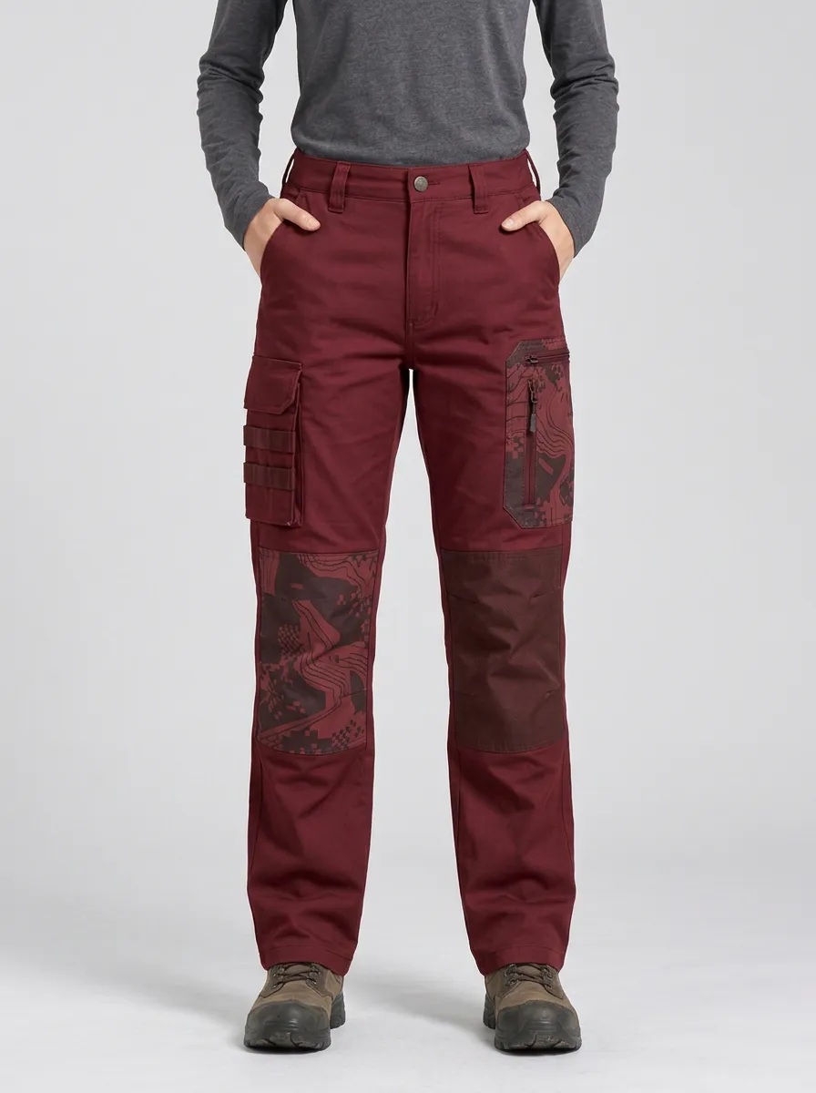 Tactical Outdoor Camo Pattern Cargo Pants