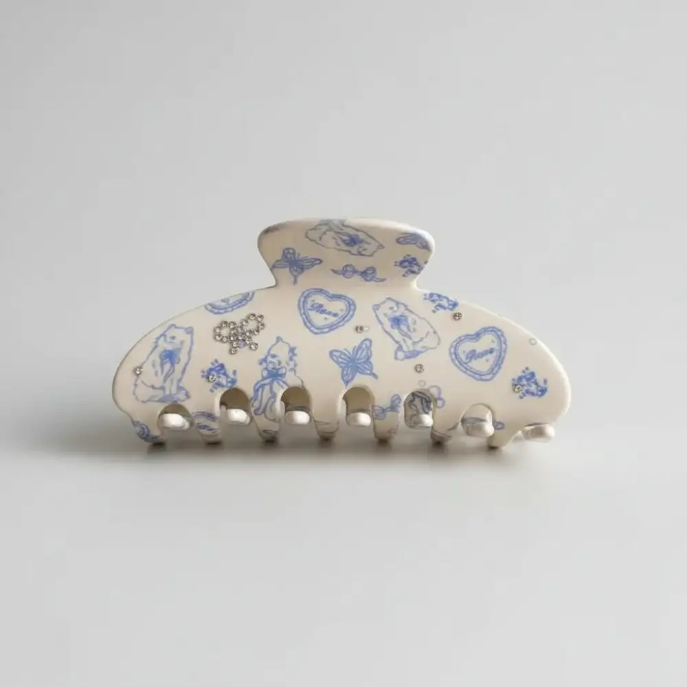 Elegant Contour Hair Claw Clip