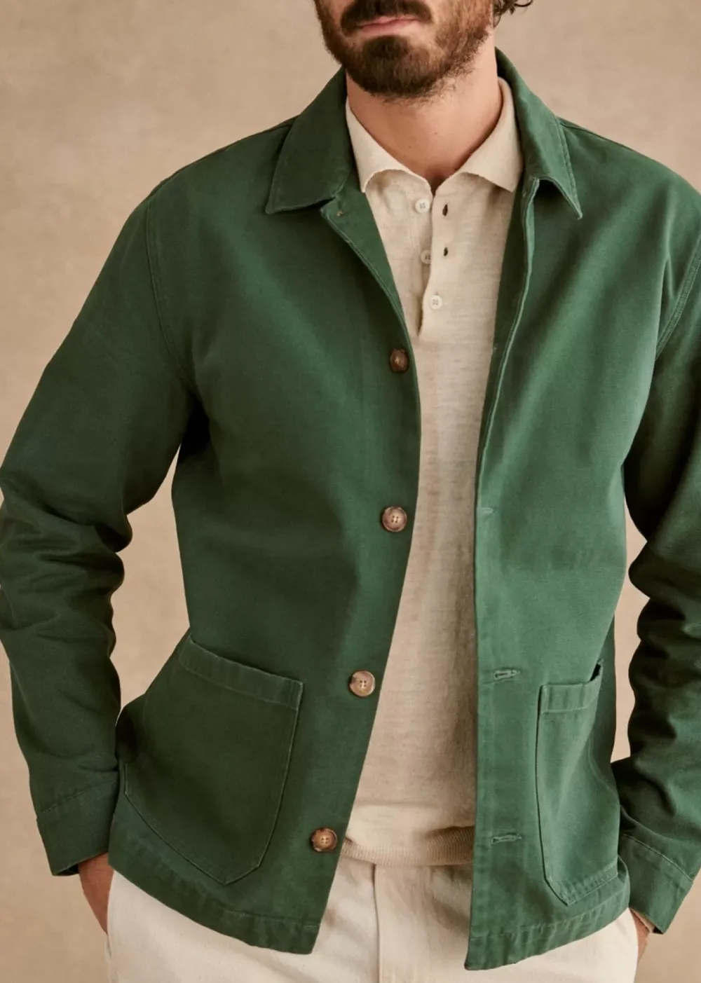 Plain Slight Stretch Jacket