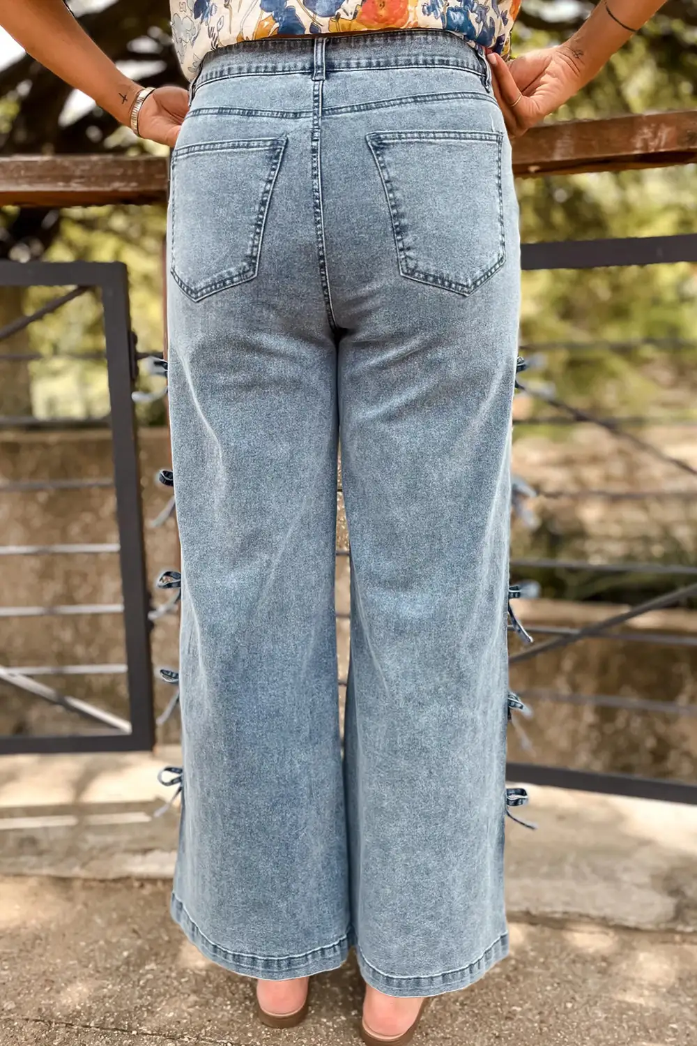 Versatile Straight Leg Denim Jeans