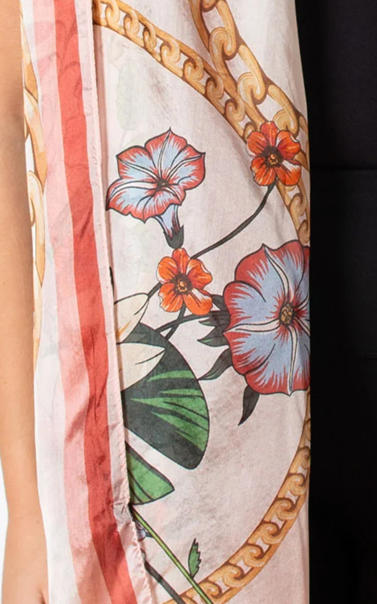 Literary Retro Silky Women's Scarf