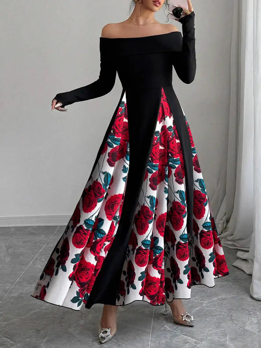 High Long Maxi Dress
