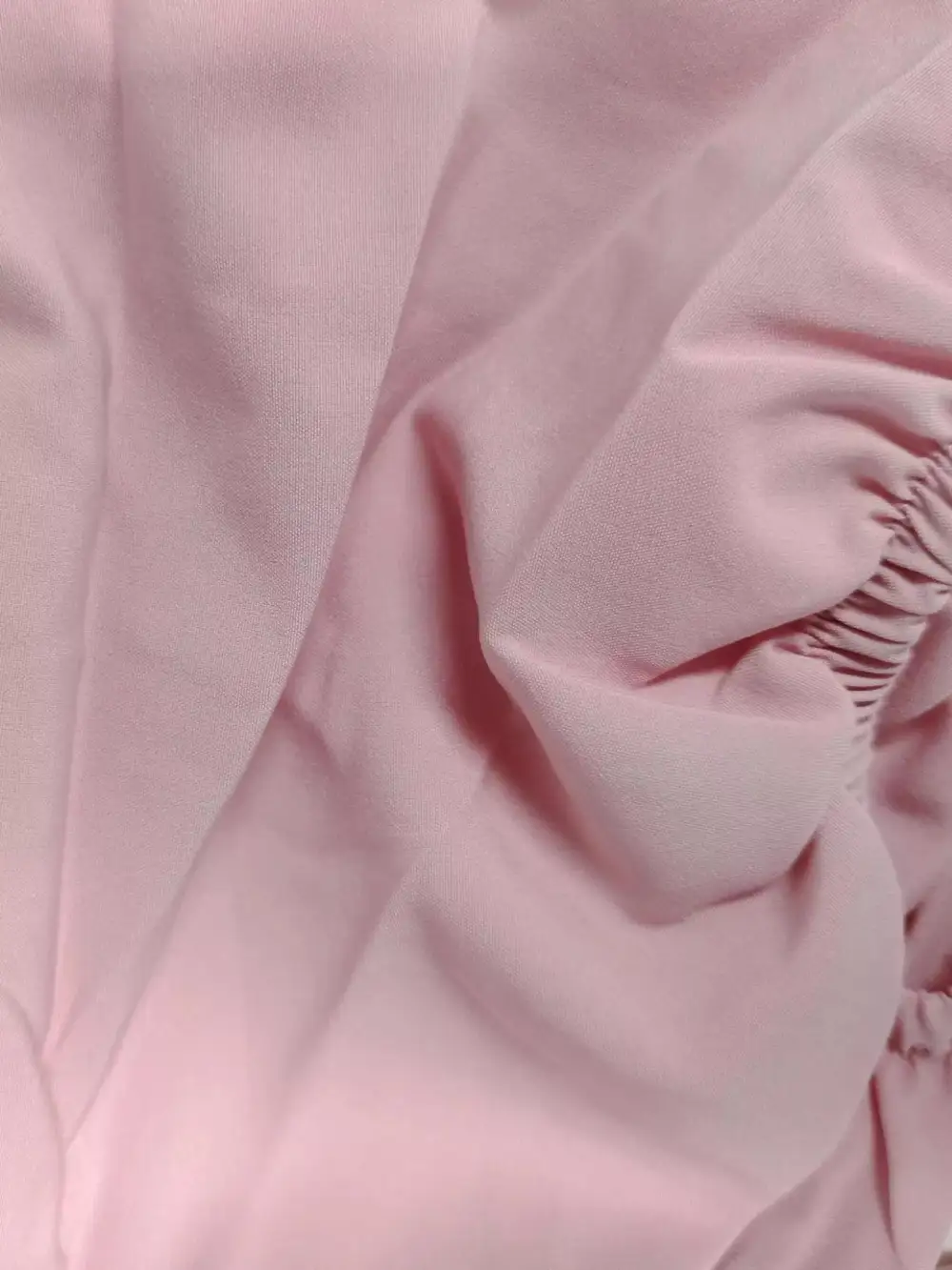 Puff Sleeve Tie Front Slit Midi Dress