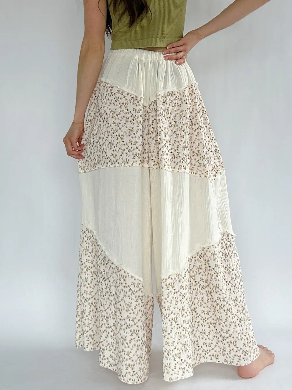 Floral Street Wide Leg Pants