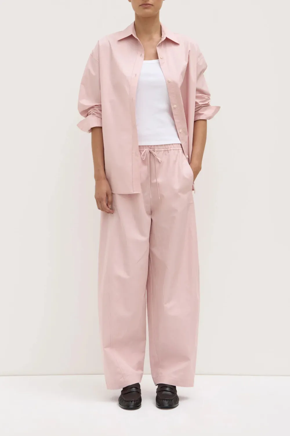 Elastic Waistband Pants