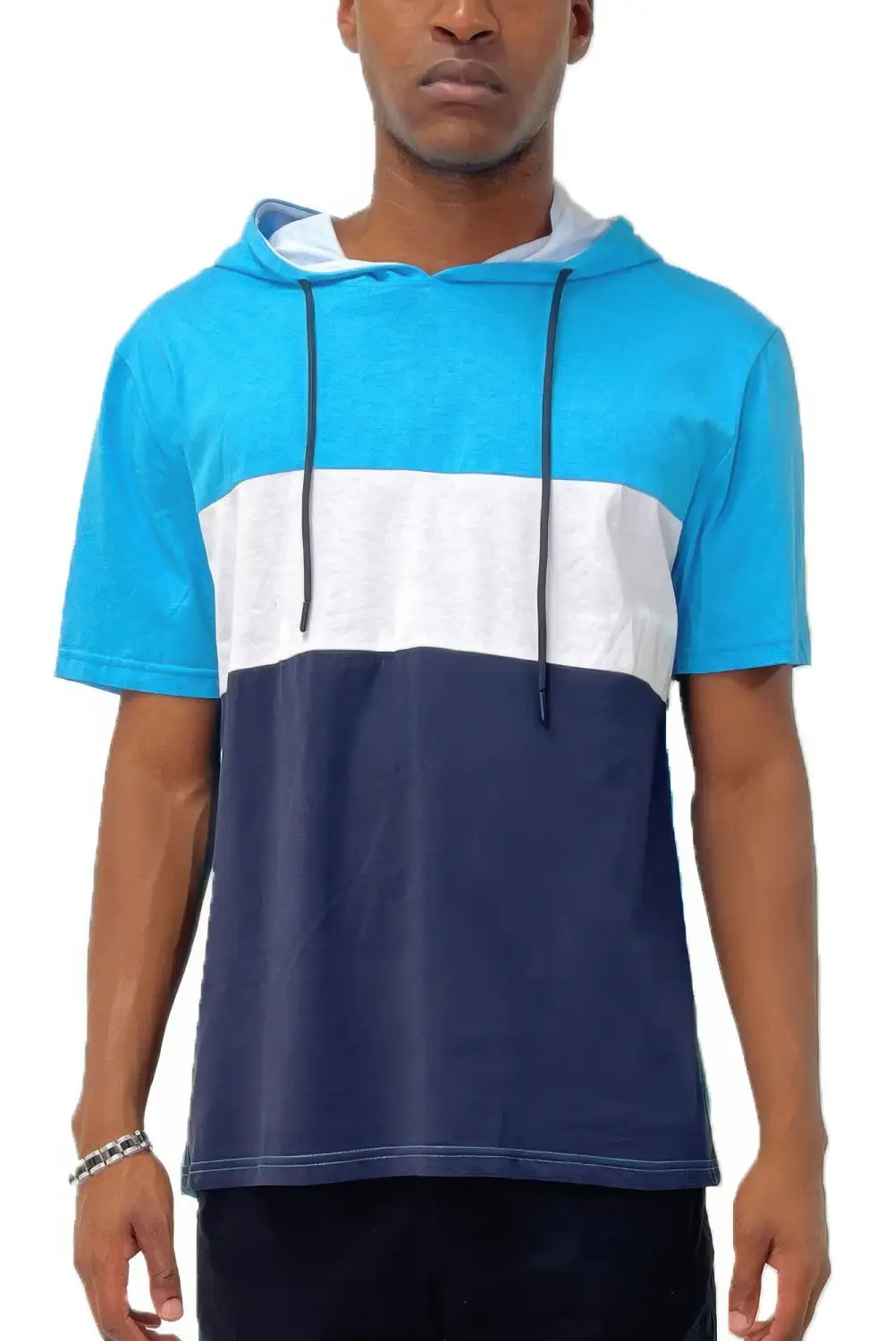 Men's Short Sleeve Hooded T-Shirt