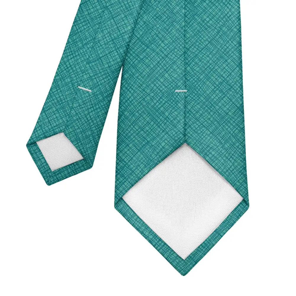 Crosshatch Pattern Necktie