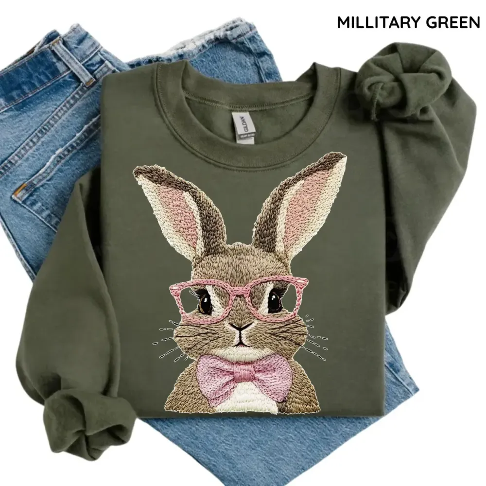 Retro Easter Bunny Sweatshirt
