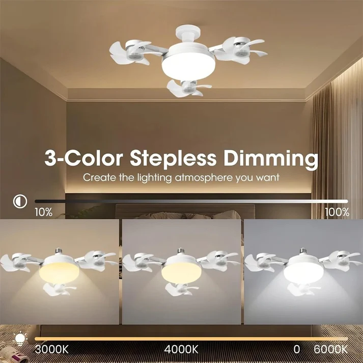 Three color temperatures and dimmable LED light