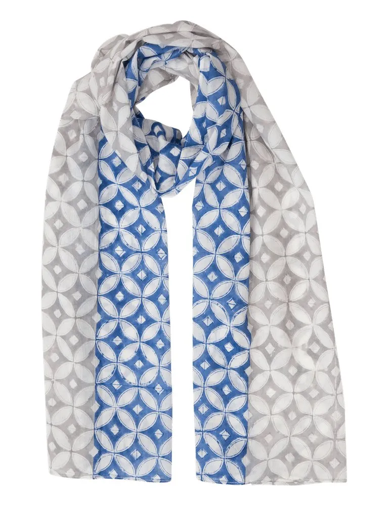 Blue Diamond Scarf