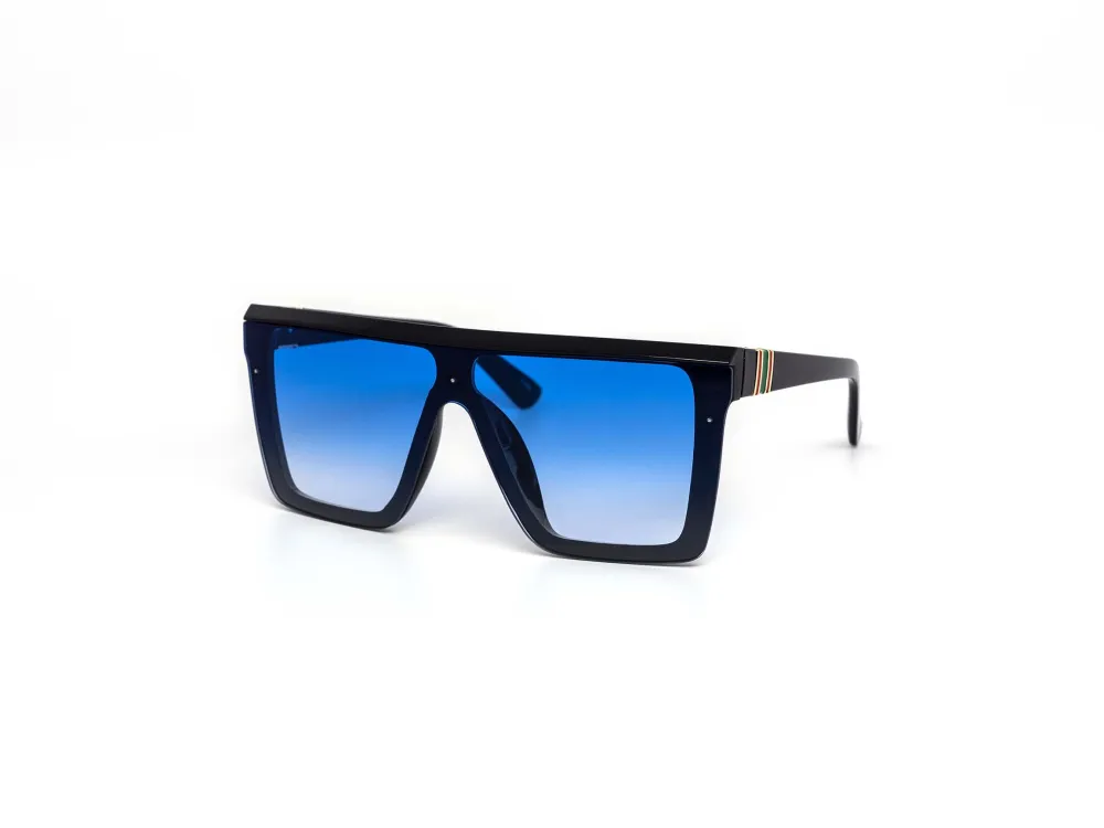 12-Pack Minimalist Square Gradient Sunglasses