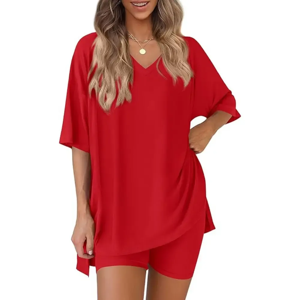Women's Casual Loose Two-Piece Set🔥8-Pack - All Colors Included