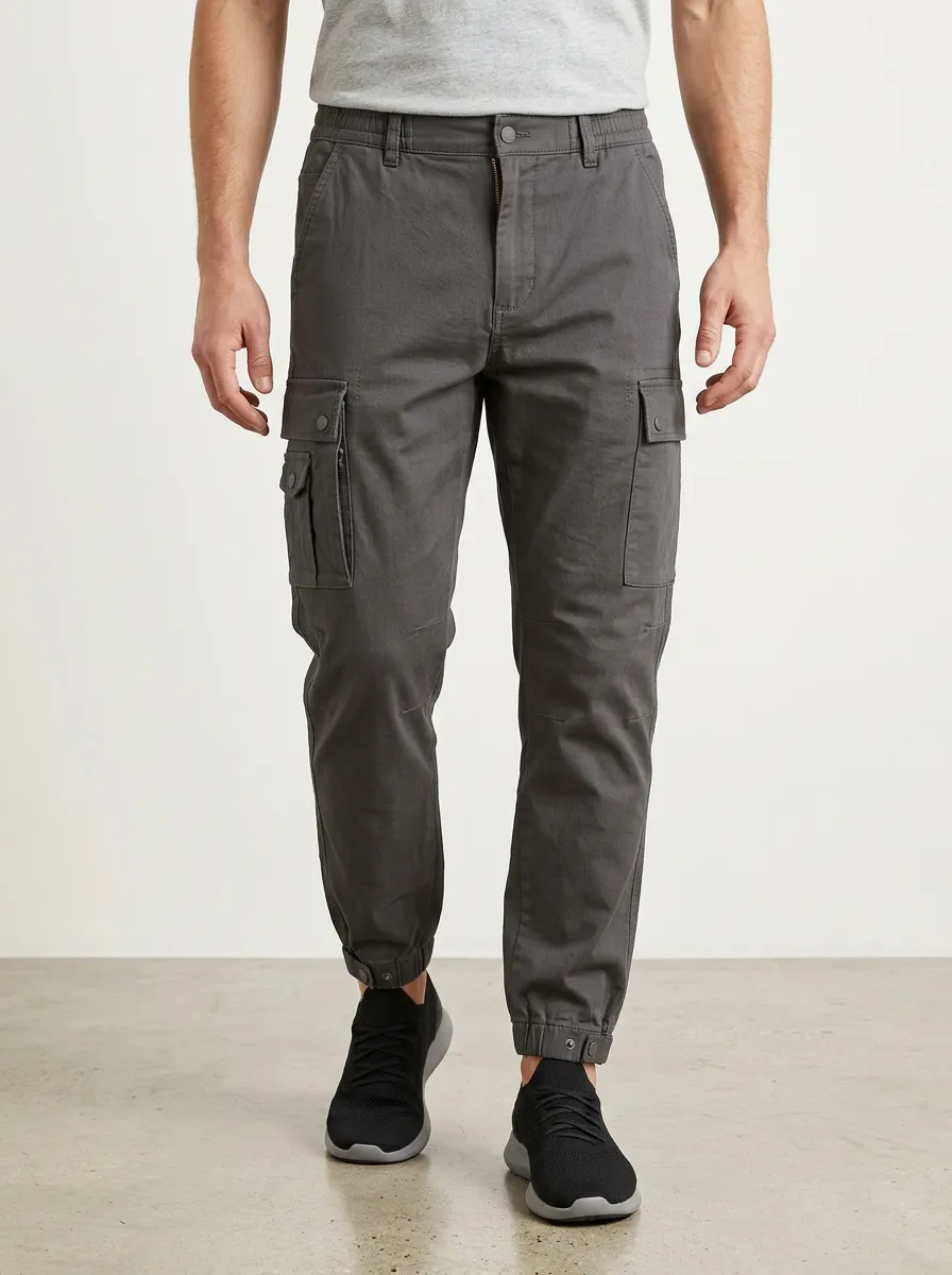 Utility Multi-Pocket Jogger Men's Cargo Pants