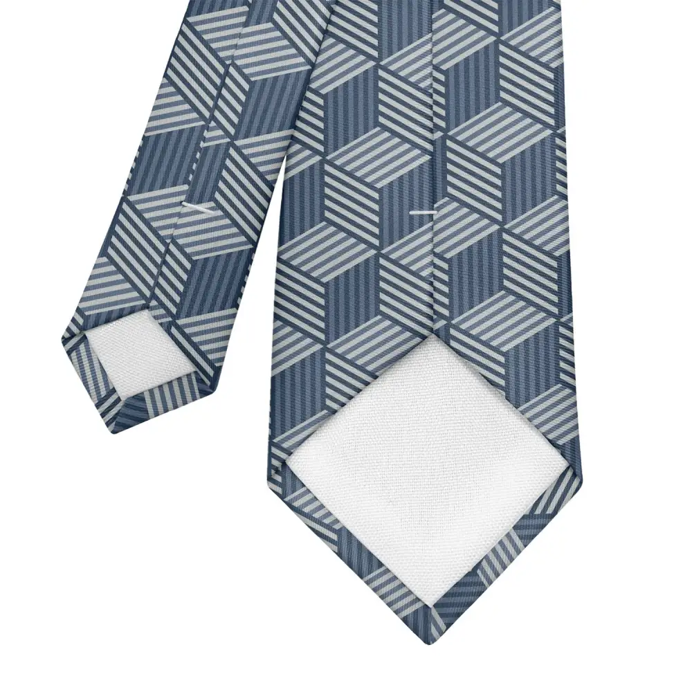 Hexagon Pattern Necktie