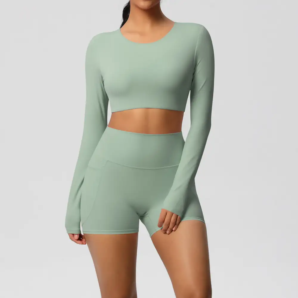 Brushed High-Waist Bra Active Set